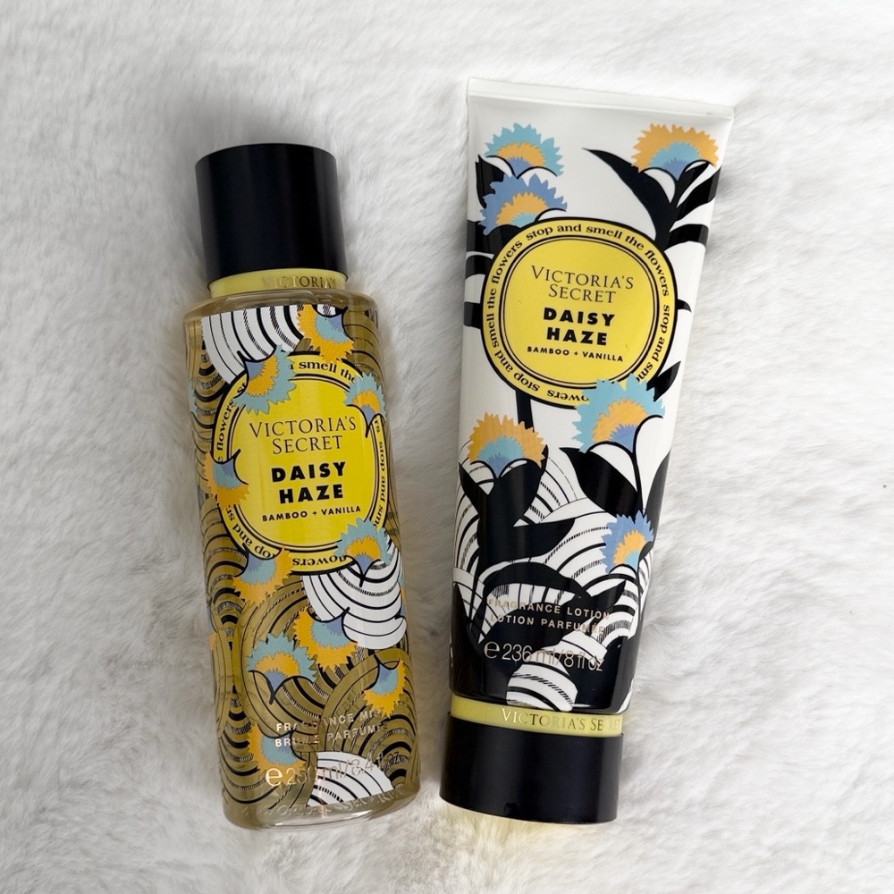 Victoria’s Secret Daisy Haze Bamboo + Vanilla Body Spray & Fragrance lotion